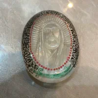 سنگ در نجفی منقش به شمایل مولا علی (ع)
