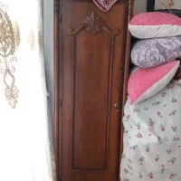 کمد تک درب چوبی کلاسیک