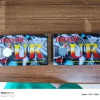 نوار کاست مکسل. عتیقه کلکسیونی. آک پلم