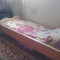 تخت خواب چوبی تک نفره