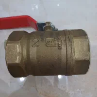 شیر گازی برنجی ۲ اینچ...الکترود وصفحه استیل بر