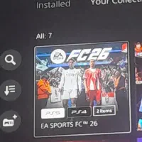 گیم ps5اکانت ظرفیت ۳ و ۲