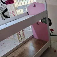 تخت دو طبقه دخترانه