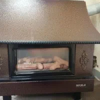 بخاری گازی شومینه ای نیک کالا 24000 مدل آذر MC24