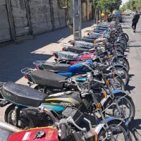 موتور هوندا طرح /سی جی 125%مزایده ایکد 523