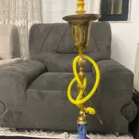 قلیان  ۱ متری برنجی