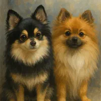 پامرانین ۳ماهه نر و ماده