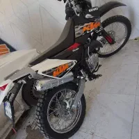 موتور تریل بهرو 200 طرح ktm