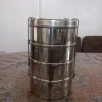 ظرف استیل ۵ خانه