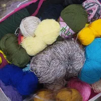 نخ مکرومه،تریکو، کاموا، ابریشم|لوازم خیاطی و بافتنی|محمدیه-قزوین, |دیوار