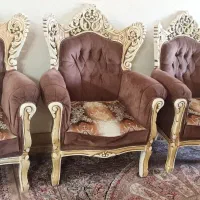 مبل هفت نفره چوب