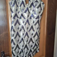 لباس کوتاه مجلسی پولکی