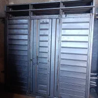 انواع درب چوبی کرکره سرویس