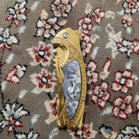 چاقو ضامن دار