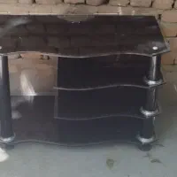 میز تلویزیون شیشه ای