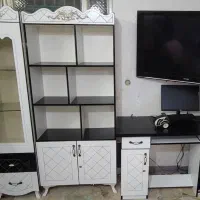 ست میز و کمد و کتاب خانه