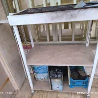 منقل کباب پز چرخ دار