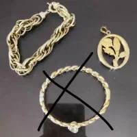 طلا دستبند و پلاک