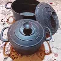 ماهیتابه نچسب زود پز و دو عدد قابلمه چودن