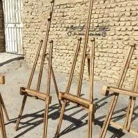 سه پایه بوم نقاشی تمام چوب کد ۱۴۰۵