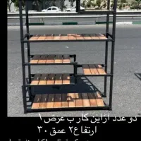 ویترین و قفسه مغازه نو