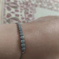 دستبند نقره زنانه معاوضه با النگو نقره سفید