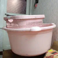 تشت و سبد بزرگ