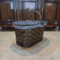 سبد پیکنیک چوبی رنگ بسیار زیبا جادارا