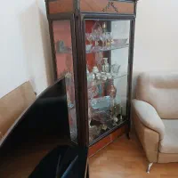 بوفه تپام چوب راش با قالب برنز
