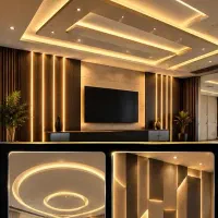 اجرای کناف لاین نوری دوربین مداربسته سیستم امنیتی