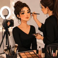 مدل میشم میکاپ و عکاسی
