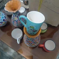 انواع لیوان ماگه وگلدون مینا کاری فروش
