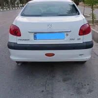 پژو 206 v8 sd|خودرو سواری و وانت|شیراز, نصر|دیوار