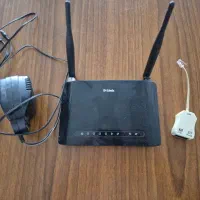 مودم 2750u adsl با اداپتور و تبدیل