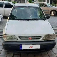 پراید/ 131 TL/سفید/مدل 92/دوگانه کارخانه