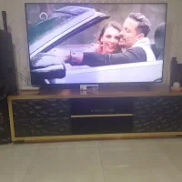 میز تلویزیون شرکتی مناسب تلویزیون تا سایز ۷۵ اینچ