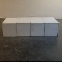«۴ عدد باکس (جعبه) MDF درب‌دار و سالم»
