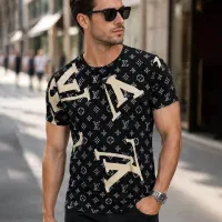 تیشرت مردانه طرح LV کد 6530