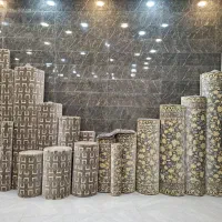گلیم رنگبندی دودی فیلی کد ۷۶