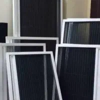 تولید توری پلیسه المینیومی رگلاژ پنجره های upvc