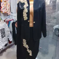لباس مجلسی کت دامن سنگ دوز