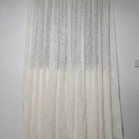 پرده اتاق خواب پنجره ابعاد 130در2متر