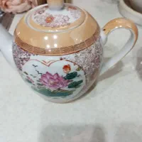 قوری و کاسه قدیمی طرح ورسا چه