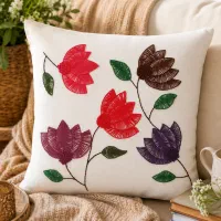 کوسن گلدوزی ۵ گله با قیمت استثنائی