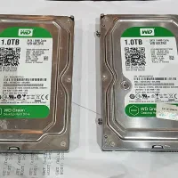 تعدادی هارد اینترنال وسترن آبی و سبز