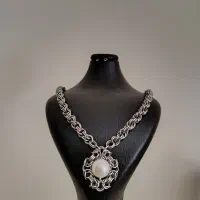گردنبند حلقه بافی (چین میل)