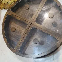 ظرف اردو خوری شکلات خوری پذیرایی چوبی