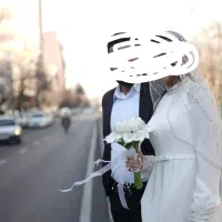 لباس مجلسی سایز ۱ سفید سلطنتی