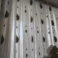 پرده پیلی سه متری حریر) اتو نداره