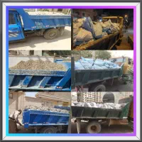 حمل شن،ماسه نخاله ساختمانی با نیسان کمپرس وخاور۸تن